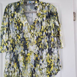 Size XS BO&Nic Sugar rush yellow top New